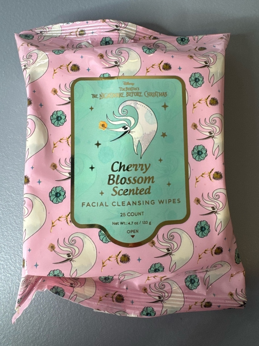 Disney The Nightmare Before Christmas zero celestial cherry blossom wipes 25ct